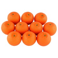10Pcs Artificial Lifelike Simulation Orange Set Fake Fruit for Home House Kit ZQ 192090541737  283091566323